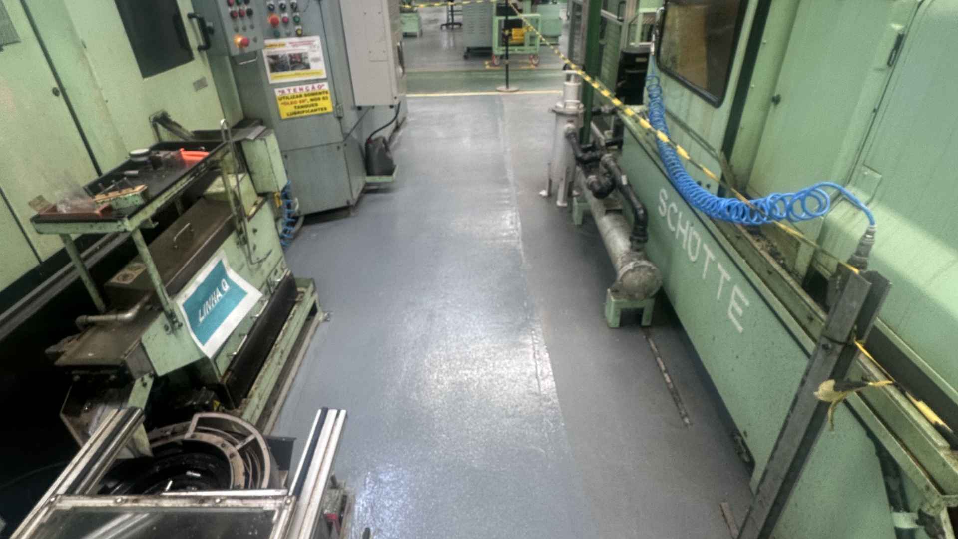 piso epóxi em fabricas