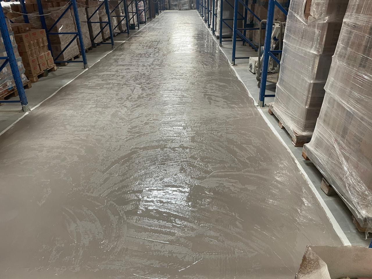 Aplicação de revestimento de uretano em acesso industrial em Igaratá