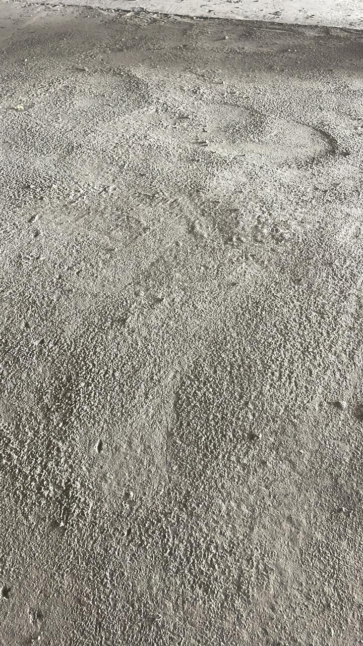 Regularização de piso de concreto para instalação de porcelanato